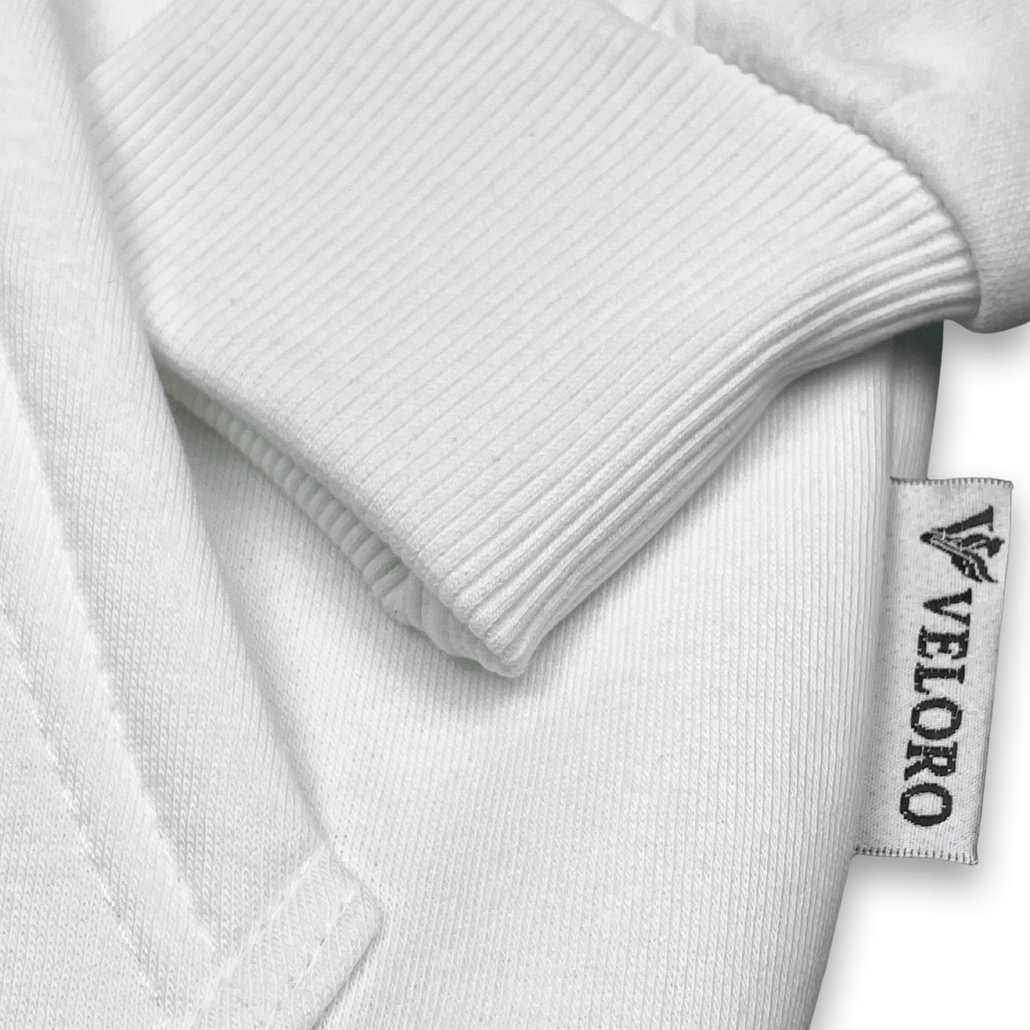 Heavyweight cotton fabric texture close up