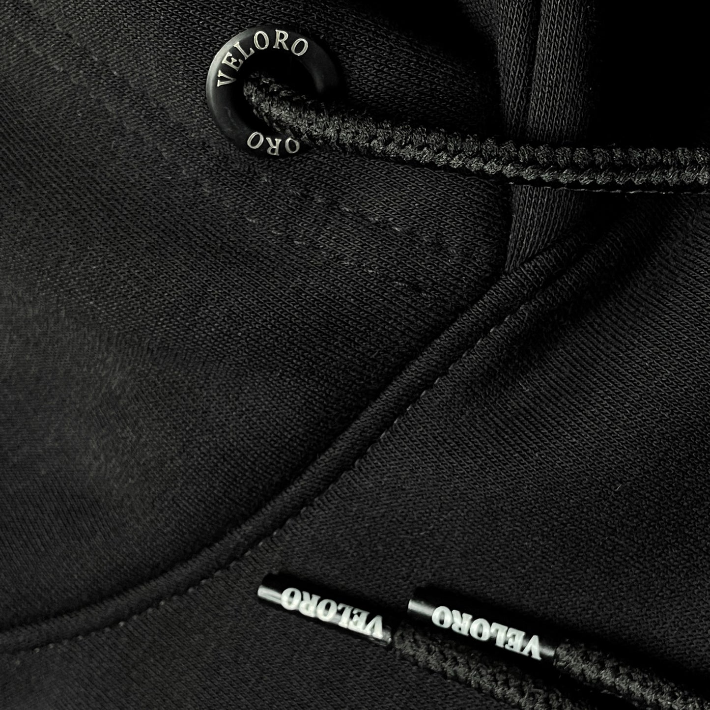 Heavyweight cotton fabric texture close up