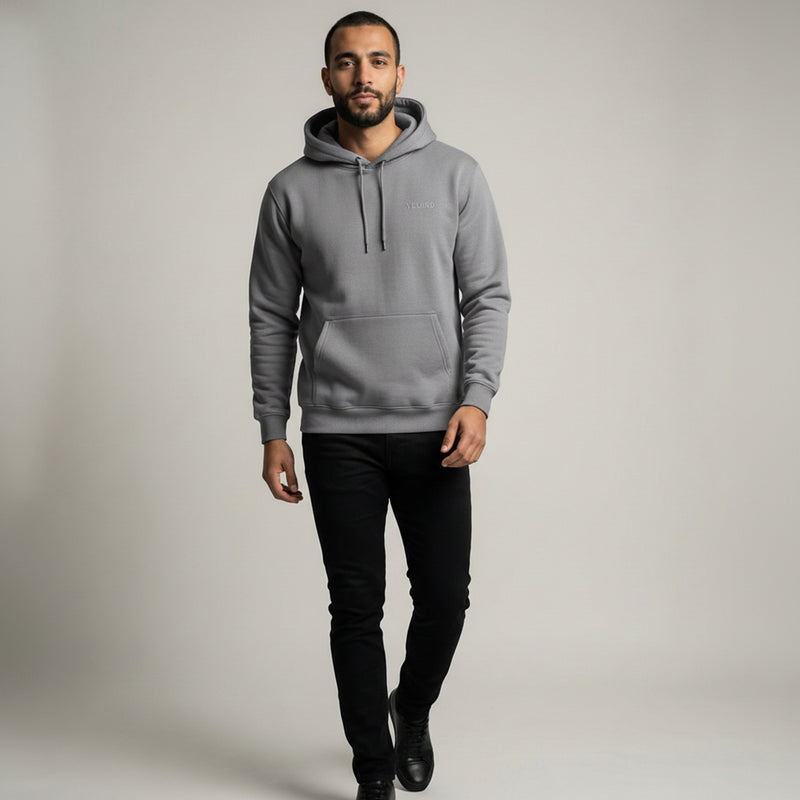 Veloro men's streetwear lifestyle shot in Cairo streets